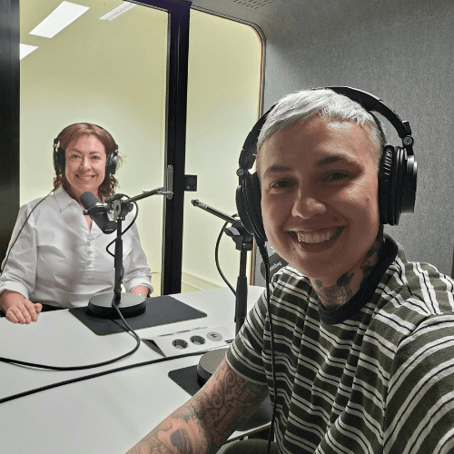 Studiossa vieraili myös jakson kaupallisen yhteistyökumppanin Gustavsbergin markkinointipäällikkö Jenni Luomala.