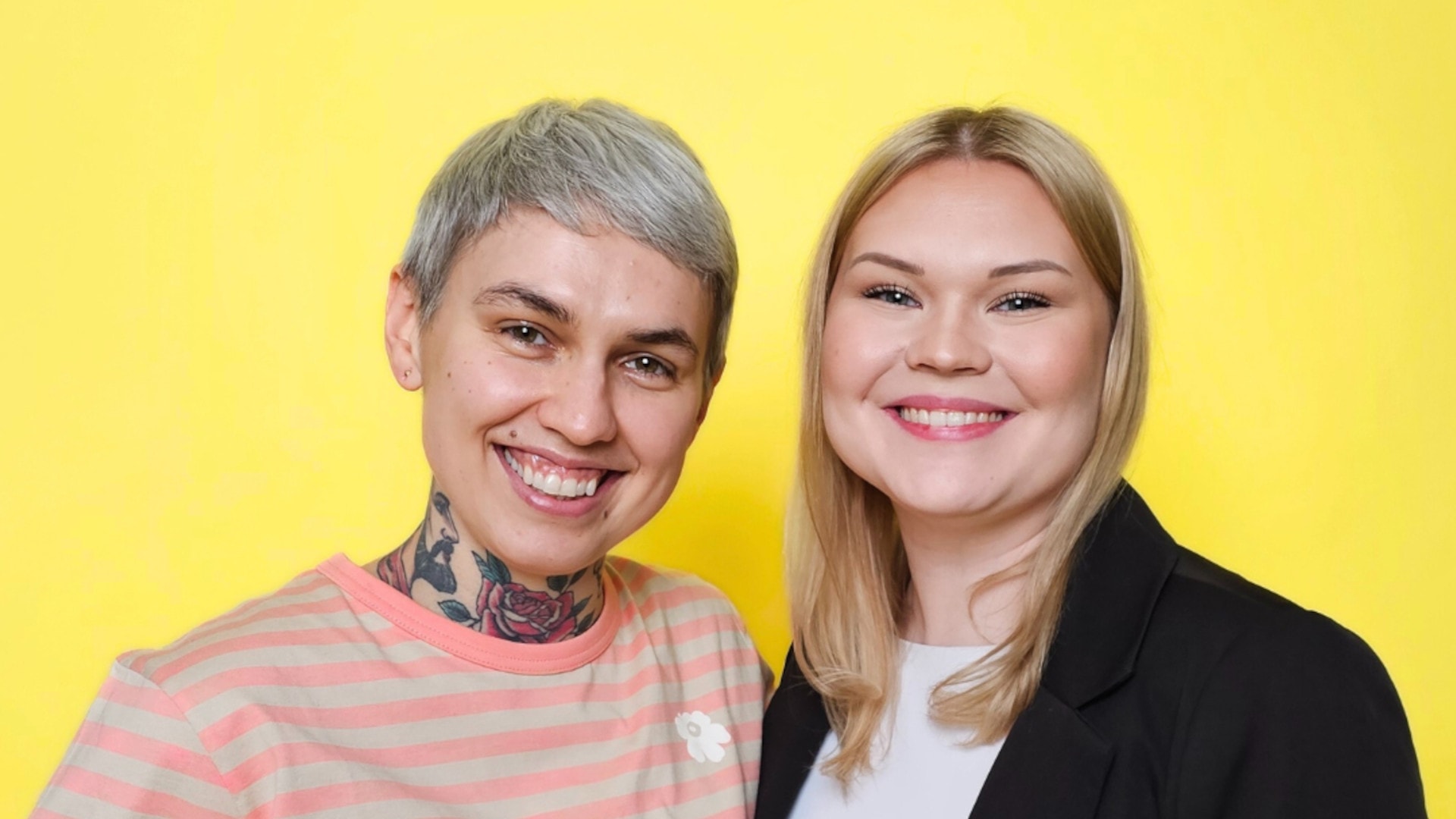 Nata Salmela ja Eeva Kolu